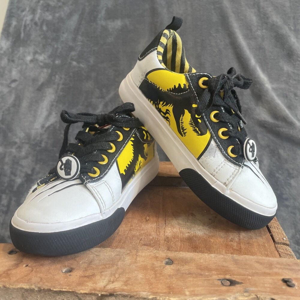 Jurrasic Park Ground Toddler Size 12 Shoes Dinosaur Sneakers